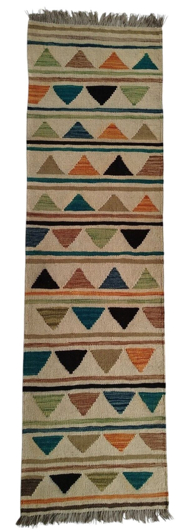 Afghan wool rugs-runner
