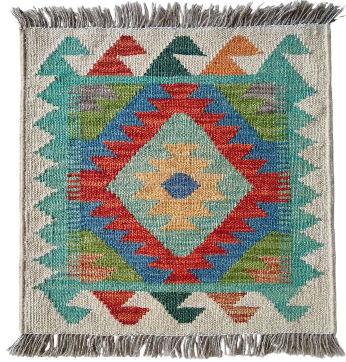 Afghan small wool rugs - Image 1