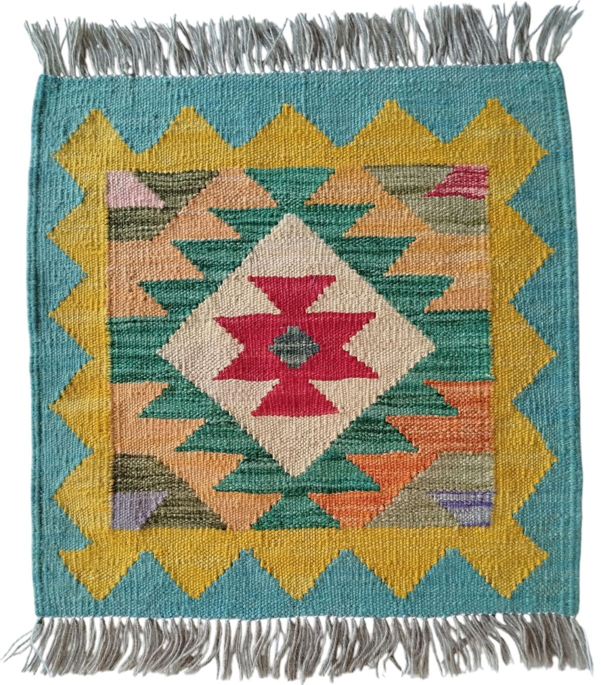 Afghan small wool rugs - Image 1
