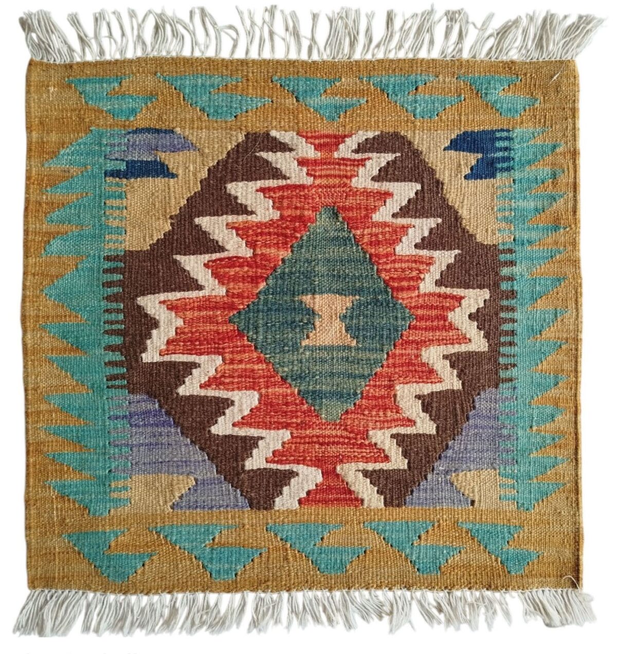 Afghan small wool rugs - Image 1