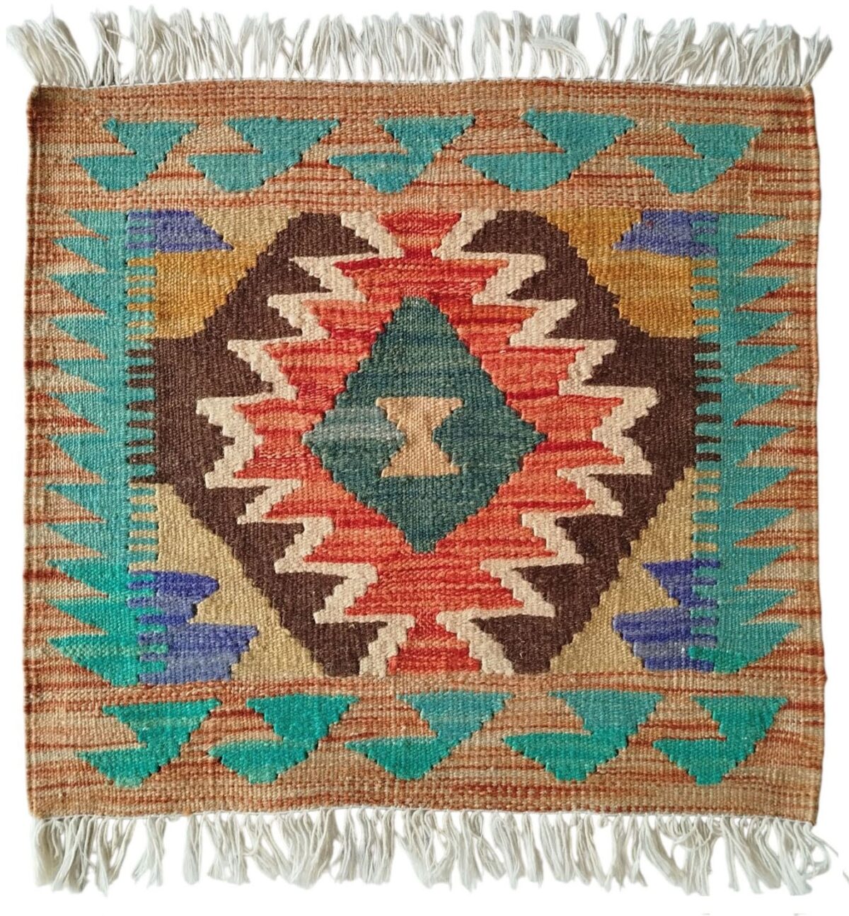 Afghan small wool rugs - Image 1