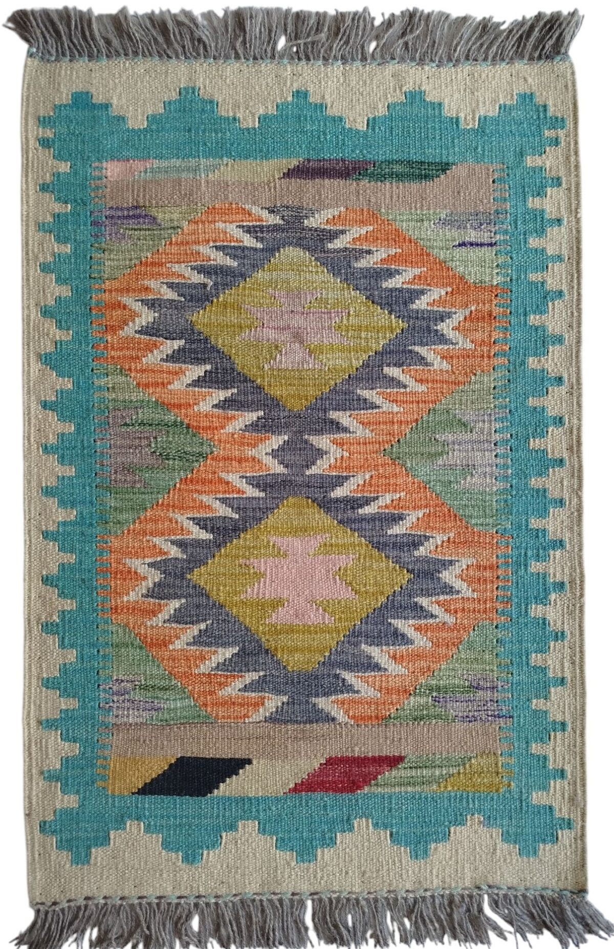 Afghan small wool rugs - Image 1