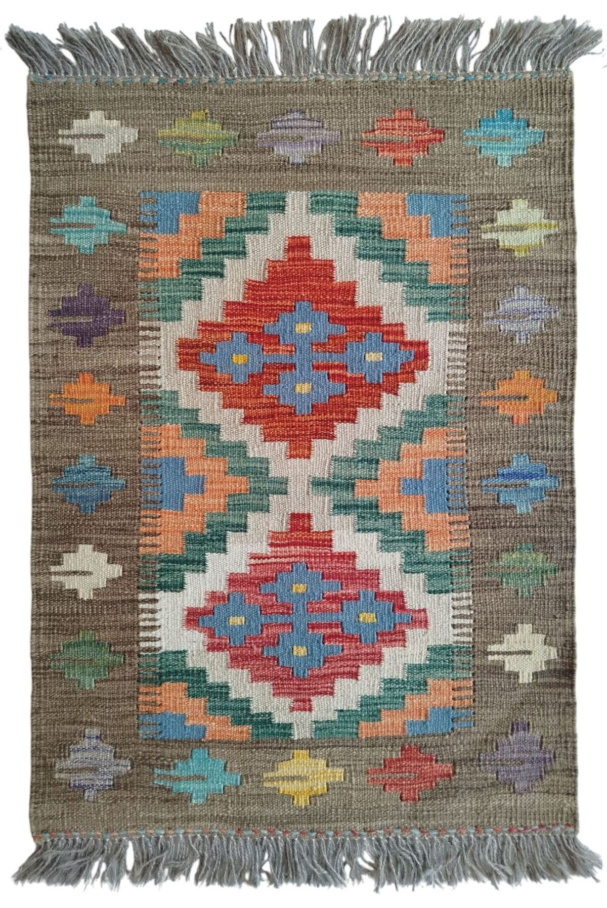 Afghan small wool rugs - Image 1