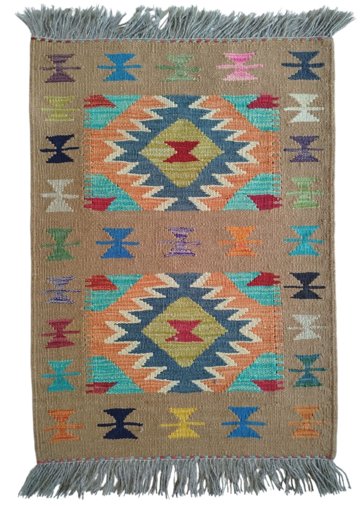 Afghan small wool rugs - Image 1